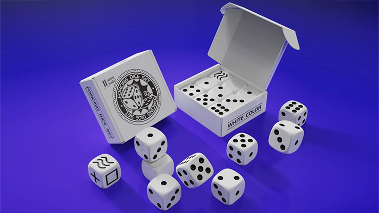 (image for) Forcing Dice Set by IARVEL Magic (White)