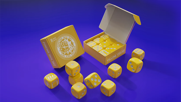 (image for) Forcing Dice Set by IARVEL Magic (Yellow)
