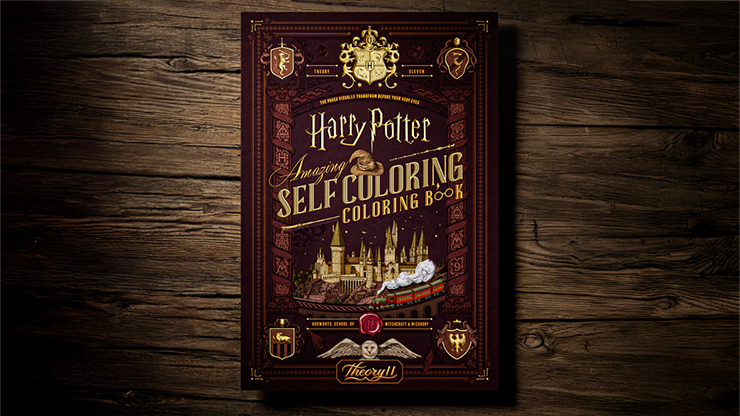 (image for) Harry Potter Self-Coloring Book by theory11