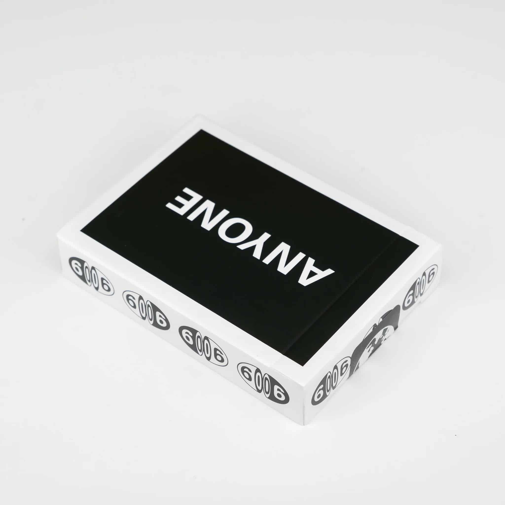 (image for) Anyone Worldwide: Black Cap Logo Playing Cards 