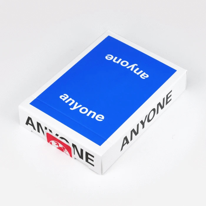 (image for) Anyone Worldwide OG Logo (Blue) Playing Cards 