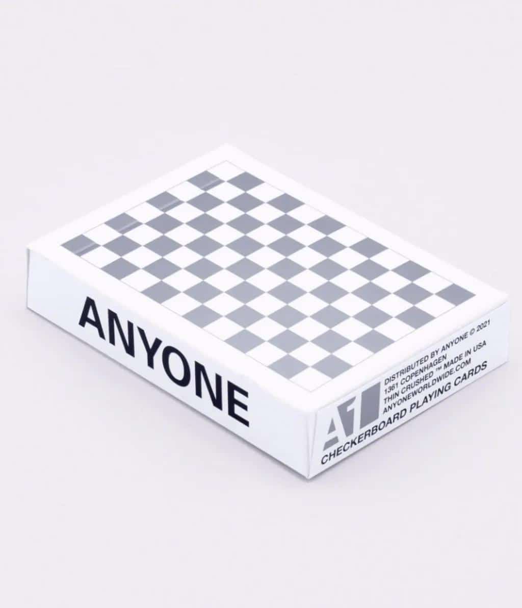 (image for) Rockstar Checkerboard Playing Cards by Anyone Worldwide