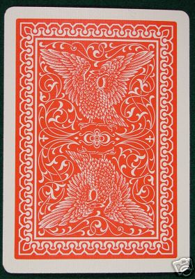 (image for) Cards Eagle Back - (Red) - Click Image to Close