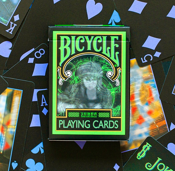 (image for) Bicycle Ghost in a Shell Stand Alone Complex Playing Cards