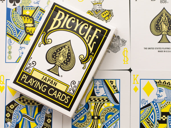 (image for) Bicycle Japan Black Yellow Playing Cards