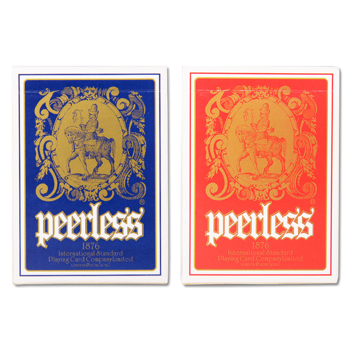(image for) Peerless 1876 (Blue) International Standard Playing Cards