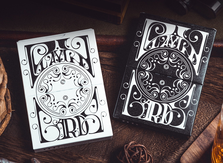 (image for) Smoke & Mirrors v8 Black (Special Edition Box) Playing Cards - Click Image to Close