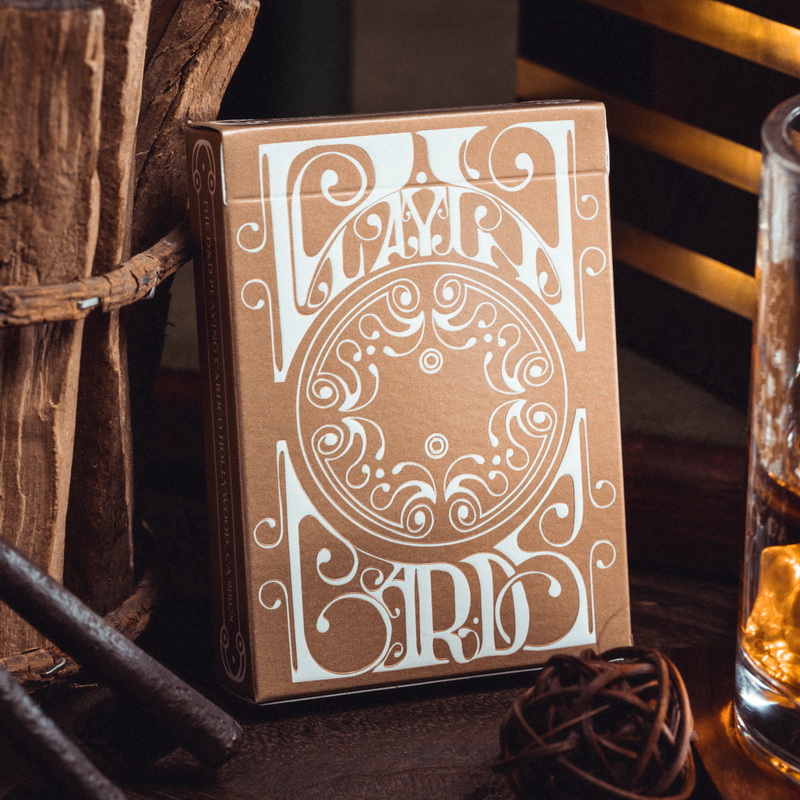 (image for) Smoke & Mirrors v8 Gold Playing Cards