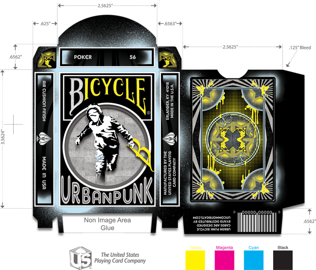 (image for) Bicycle Urban Punk Playing Cards - Click Image to Close