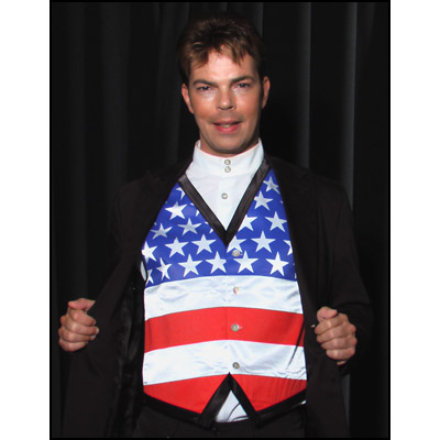 (image for) Color Changing Vest (Stars And Stripes) Large by Lee Alex - Trick