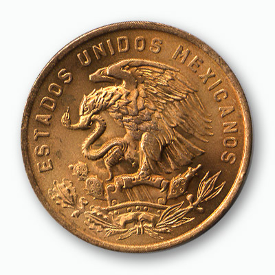 (image for) Mexican Centavos Coin - Trick