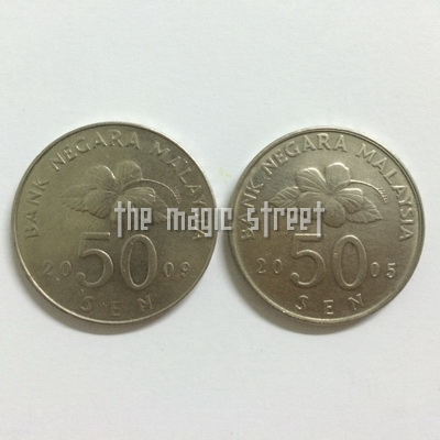 (image for) Double Side 50 Cent Malaysia (Heads) - Click Image to Close