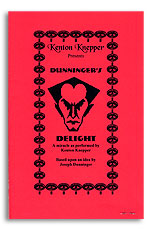 (image for) Dunninger's Delight trick Kenton Knepper