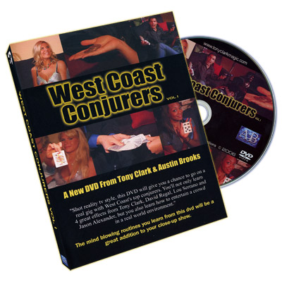 (image for) West Coast Conjurers Volume 1 by Tony Clark and Austin Brooks - DVD
