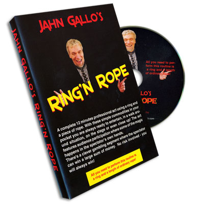 (image for) Ring N Rope by Jahn Gallo - DVD