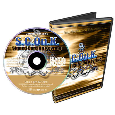 (image for) SCOnK (Signed Card on Key Ring) by Jordan Johnson - DVD