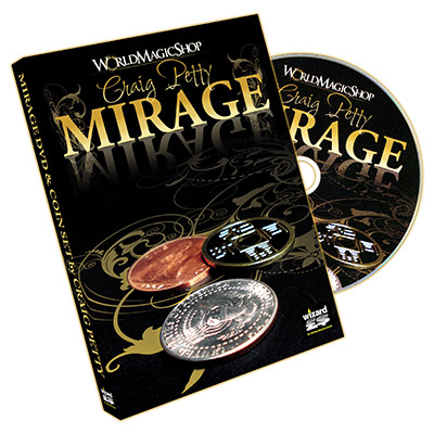 (image for) Mirage - (DVD and Coin Set) by Craig Petty and World Magic Shop - DVD