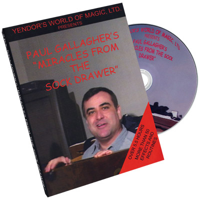 (image for) Miracles From The Sock Drawer by Paul Gallagher - DVD