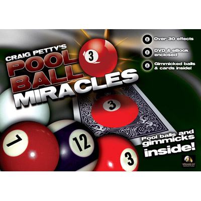 (image for) Pool Ball Miracle (DVD and Props) by Craig Petty and Wizard FX Productions - DVD