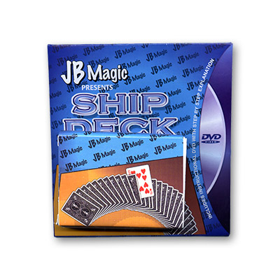 (image for) Ship Deck w/DVD by Mark Mason and JB Magic - Tricks