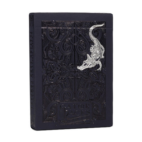 (image for) Gatorbacks Black Playing Cards by David Blaine - Click Image to Close