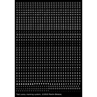 (image for) Lesley Marking System Rub-Ons by Ted Lesley, Martin Breese, Ted and Chris Wasshuber - Trick