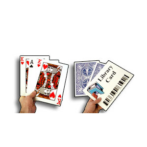 (image for) Library Card Monte by Scott & Hanning - Trick