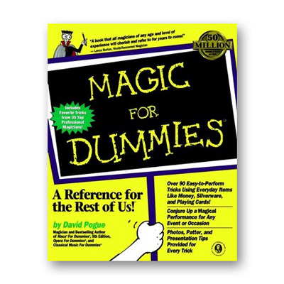 (image for) Magic For Dummies by David Pogue - Book