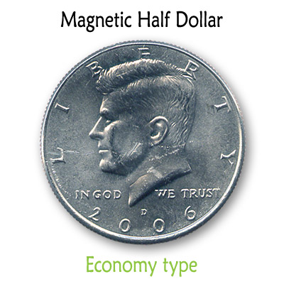 (image for) Magnetic US Half Dollar (ECONOMY) by Kreis Magic - Trick