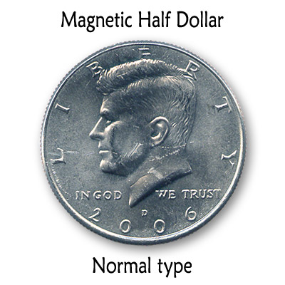 (image for) Magnetic US Half Dollar (NORMAL) by Kreis Magic - Trick