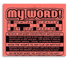 (image for) My Word trick Dan Harlan