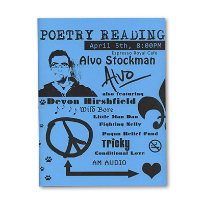 (image for) Poetry Reading by Alvo Stockman - Book