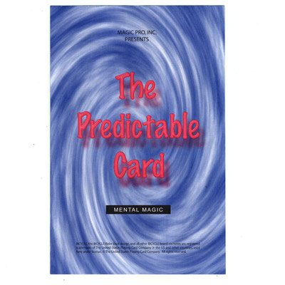 (image for) The Predictable Card trick