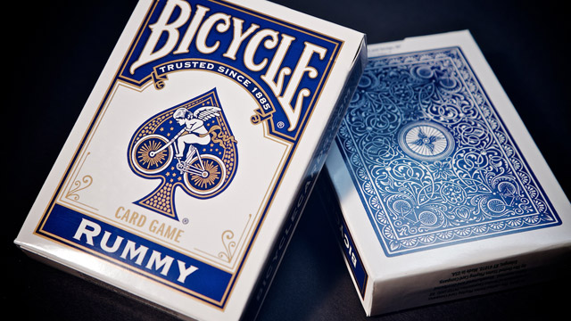 (image for) Bicycle Rummy (Blue) Playing Cards - Click Image to Close