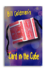 (image for) Signed Card In Cube Bill Goldman