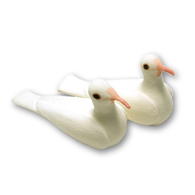 (image for) Sponge Doves (1 Pair) by Alan Wong - Trick