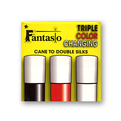 (image for) Triple Color Changing Cane B/R/W by Fantasio - Trick