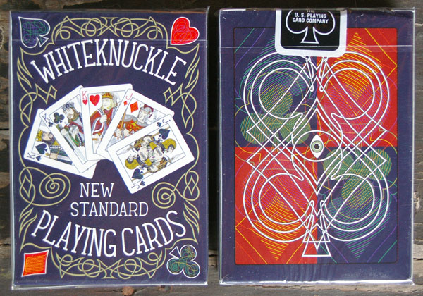 (image for) White Knuckle Playing Cards (1-10 Red Back) - Click Image to Close