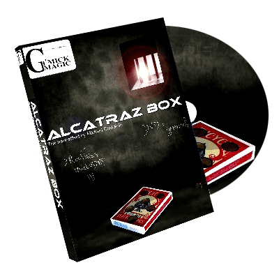 (image for) Alcatraz Box (BLUE Gimmick and DVD) by Mickael Chatelain - DVD - Click Image to Close