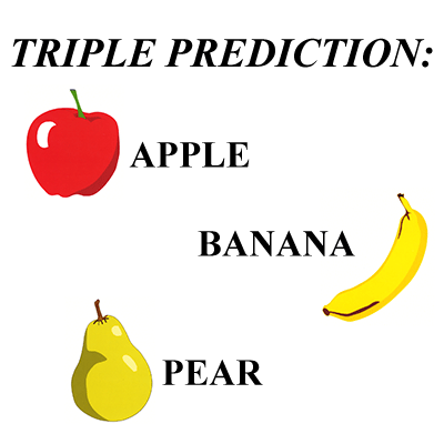 (image for) Apple, Banana, Pear by Ickle Pickle Products - Trick - Click Image to Close