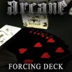 (image for) Arcane Black Forcing Deck Playing Cards by Ellusionist - Click Image to Close