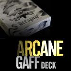 (image for) Arcane Gaff Deck (White) Playing Cards - Click Image to Close