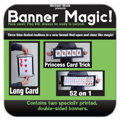 (image for) Banner Magic! by Michael Mode - Trick - Click Image to Close