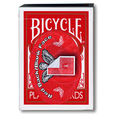 (image for) Blank Face 809 Mandolin Back (Red Back) by USPCC - Click Image to Close