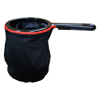 (image for) Change Bag Velvet with Zipper (Black) by Bazar de Magia - Trick - Click Image to Close
