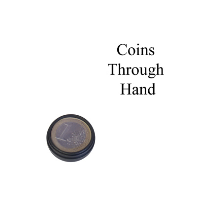 (image for) Coins Through Hand by Bazar de Magia - Trick - Click Image to Close