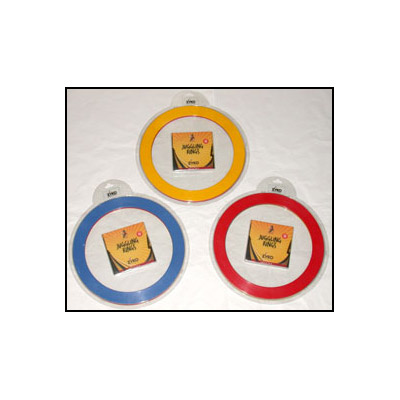 Juggling Rings Set (3 Rings and DVD) - Assorted Colors by Zyko - Trick