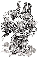 (image for) Bicycle Built For Five Trick Ton Onosaka