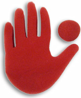 (image for) Big Red Hand trick by Goshman