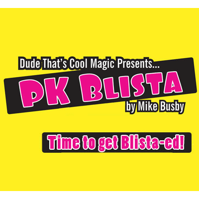 (image for) Blista (2 Gimmicks, NO DVD) By Mike Busby - Click Image to Close